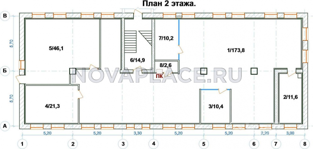 Аренда здания (ОСЗ) в Москве 612 м2