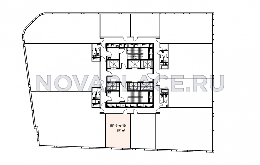 Продажа коммерческой недвижимости в Москве 57 м2