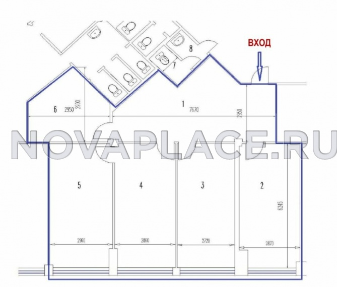 Аренда офиса - ИФНС №25 100 м2