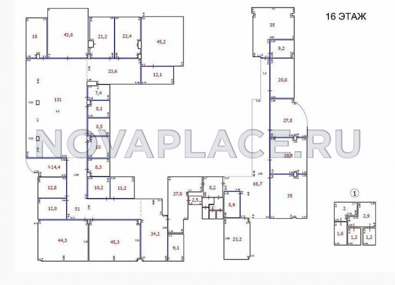 Продажа офиса в Москве 2257 м2
