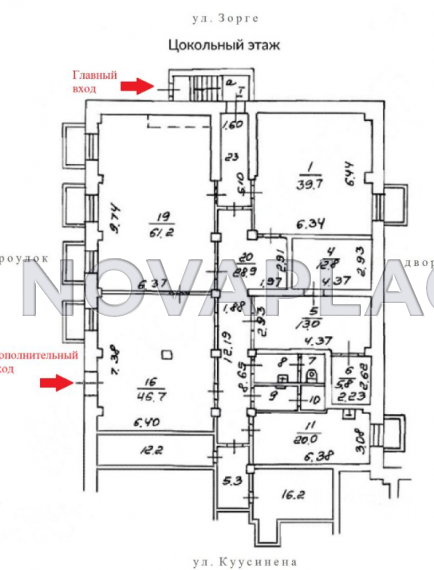 Продажа торговых площадей в Москве 282 м2