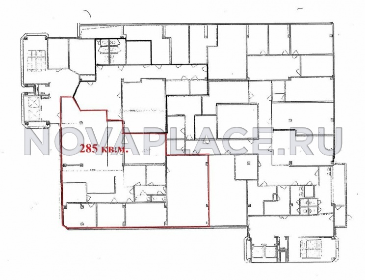 Аренда офиса в Москве 285 м2