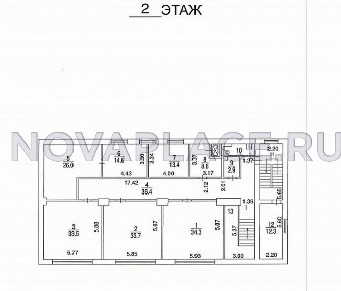 Аренда здания (ОСЗ) в Москве 721 м2