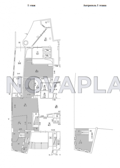 Аренда офиса в бизнес-центре в Москве 255 м2