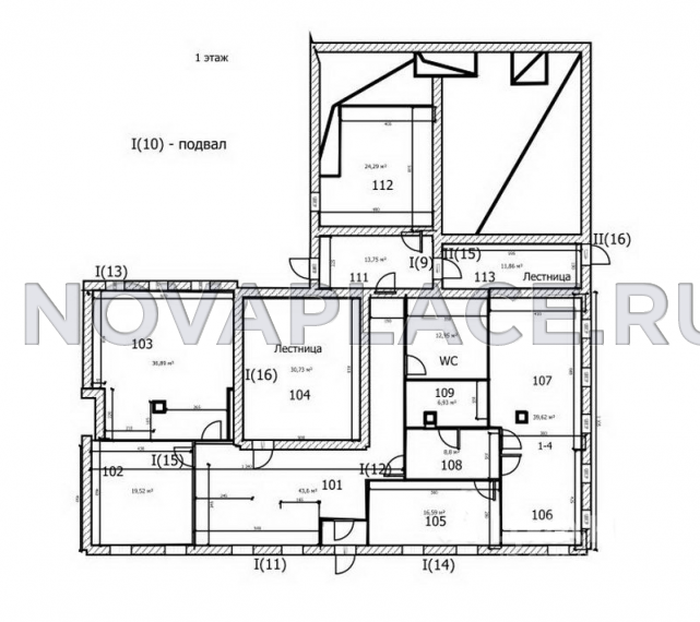 Аренда здания (ОСЗ) в Москве 1980 м2