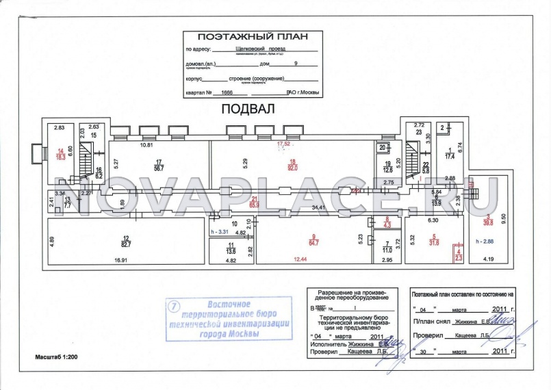 Аренда здания (ОСЗ) в Москве 2400 м2