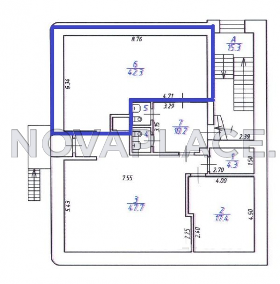 Аренда офиса - ИФНС №9 43 м2