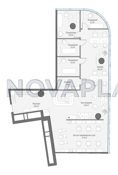 Продажа офиса в Москве 178 м2