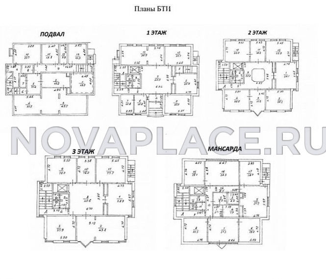 Аренда здания (ОСЗ) в Москве 1112 м2