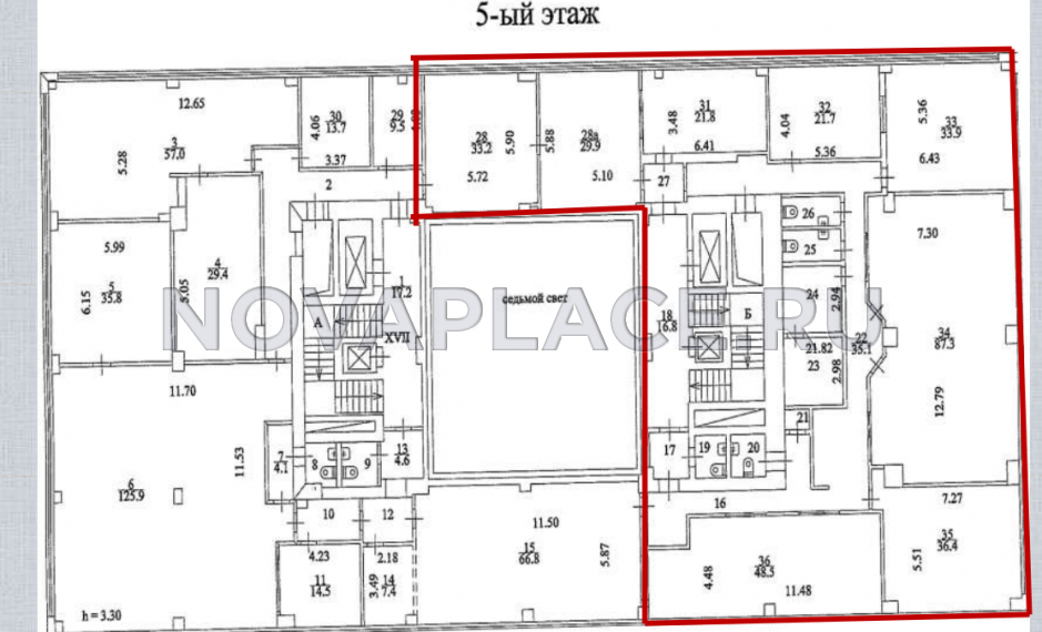 Аренда офиса в Москве 420 м2