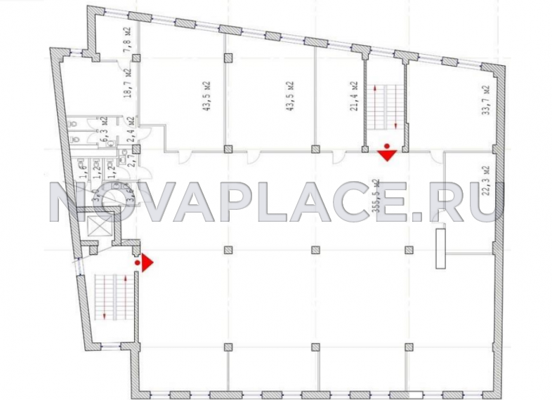Аренда офиса - ИФНС №7 607 м2