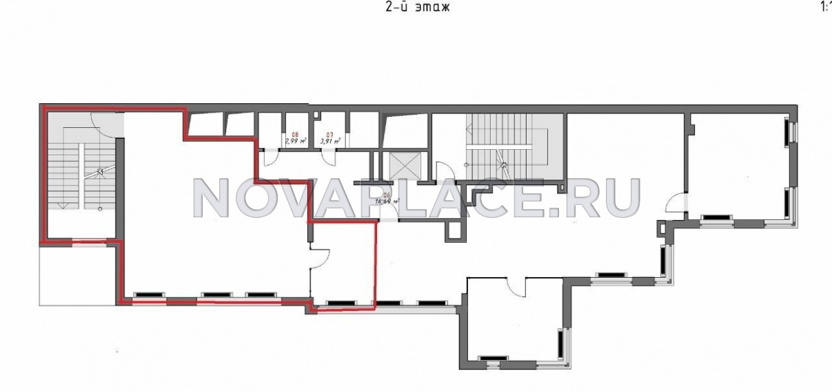 Аренда офиса в Москве 90 м2