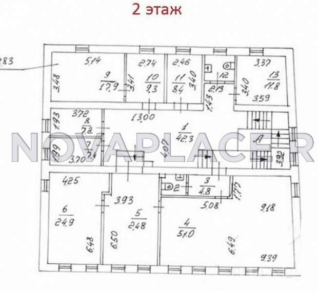 Аренда здания (ОСЗ) в Москве 785 м2