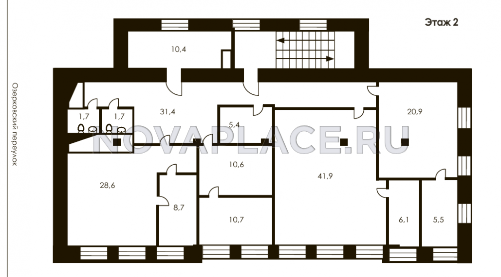 Аренда здания (ОСЗ) в Москве 959 м2