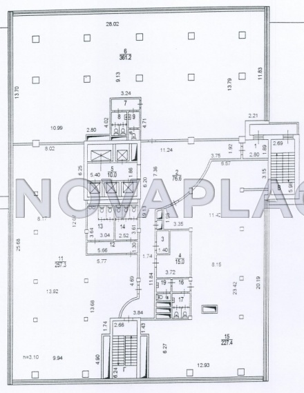 Аренда офиса в бизнес-центре в Москве 668 м2