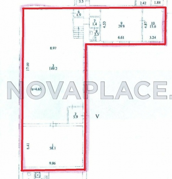 Аренда офиса в Москве 264 м2