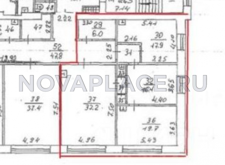 Аренда офиса в административном здании в Москве 109 м2