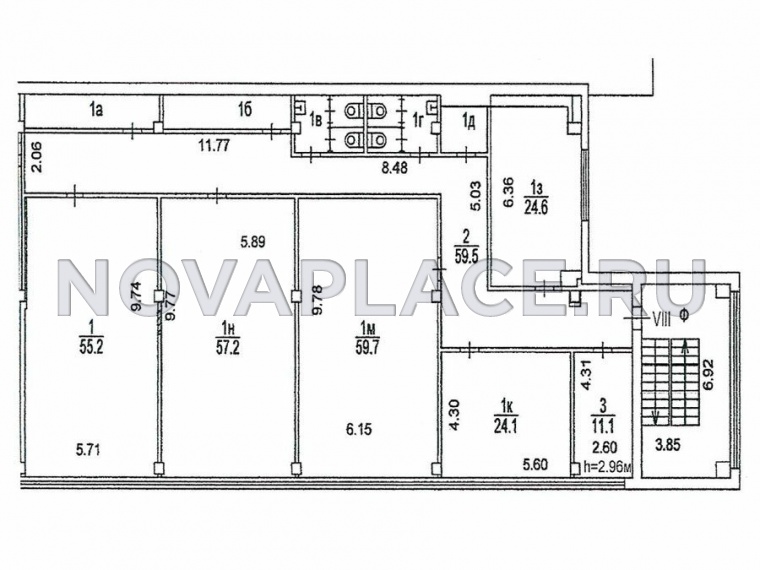 Аренда офиса в Москве 334 м2