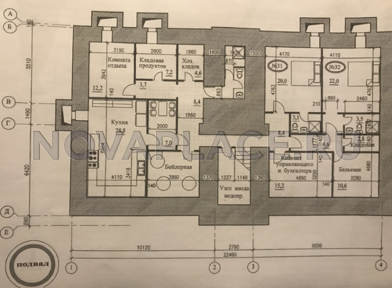 Аренда здания (ОСЗ) в Москве 1141 м2