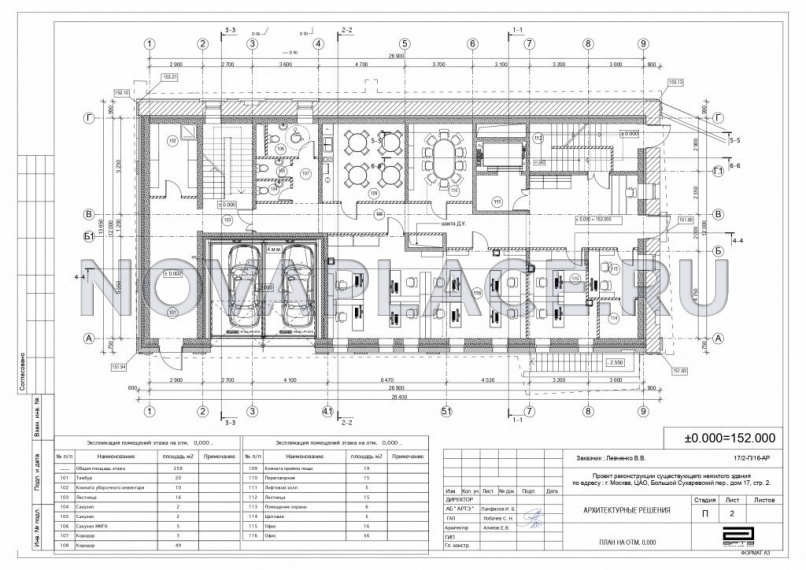 Аренда здания (ОСЗ) в Москве 1100 м2