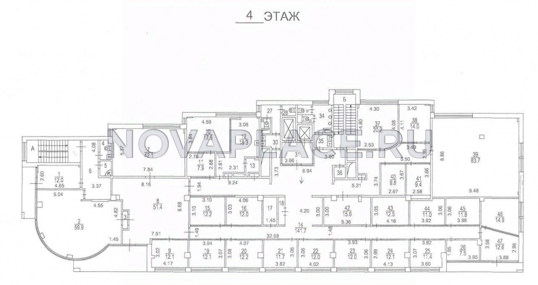 Аренда офиса в Москве 858 м2
