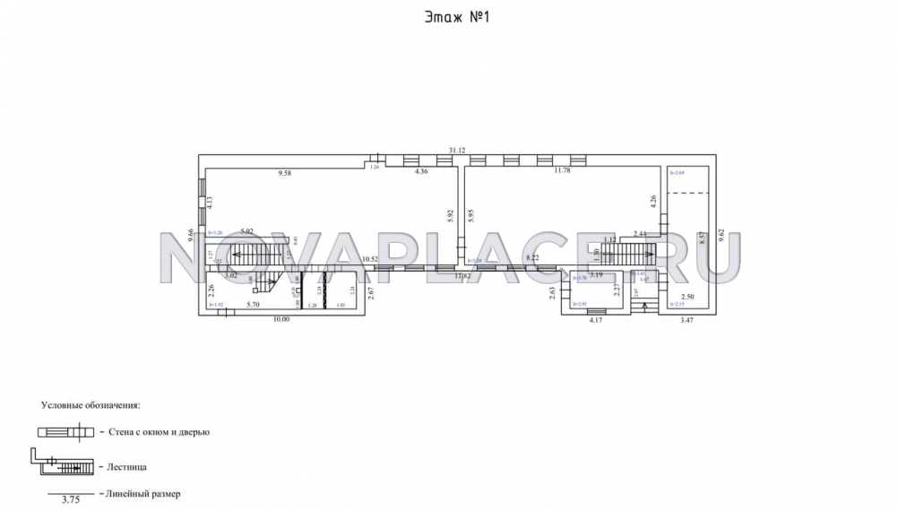 Аренда здания (ОСЗ) в Москве 400 м2