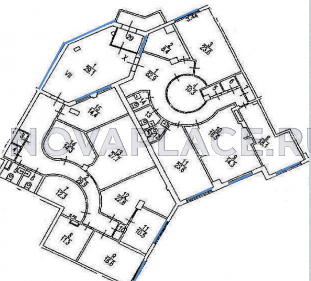 Аренда офиса в бизнес-центре в Москве 359 м2