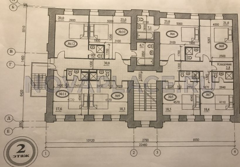 Аренда здания (ОСЗ) в Москве 1141 м2