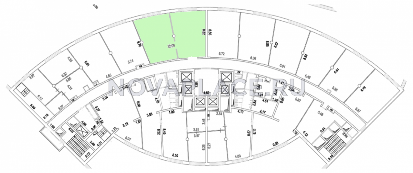 Аренда офиса в Москве 183 м2
