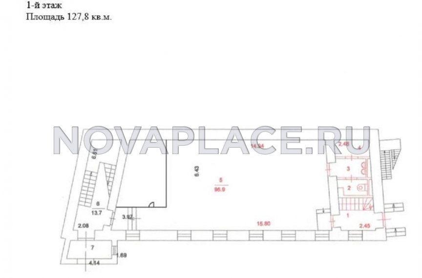 Аренда здания (ОСЗ) в Москве 514 м2