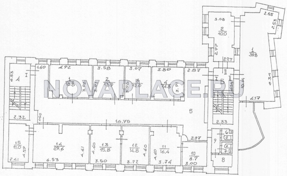 Аренда здания (ОСЗ) в Москве 1200 м2